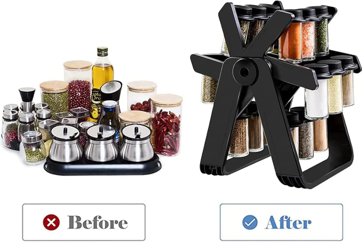 Ferris Wheel Spice Rack Set
