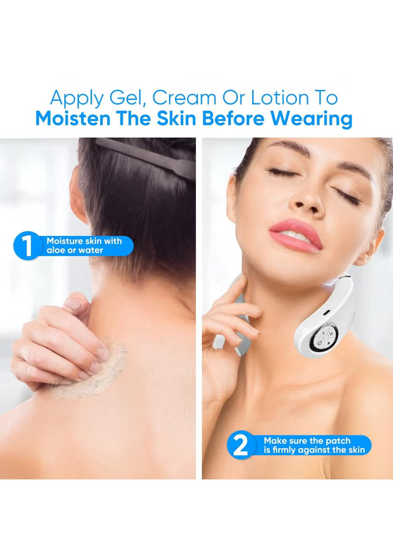 Smart Neck Massager with Heat – Cordless, Lightweight &amp; Adjustable